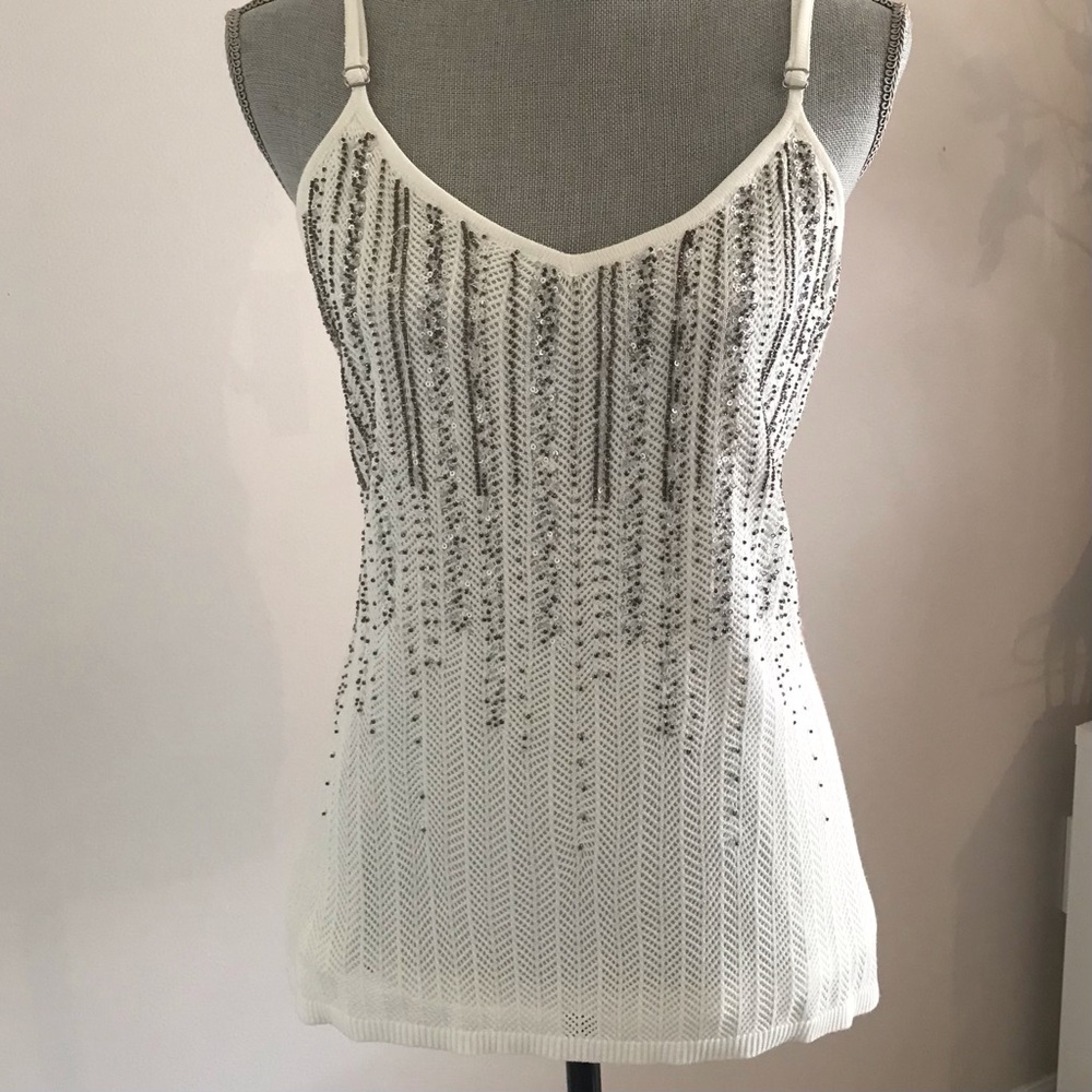 NWT WHBM Embellished Beaded Tank